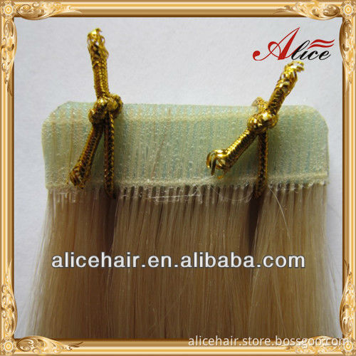 Wholesale price tape hair extensions remy hair